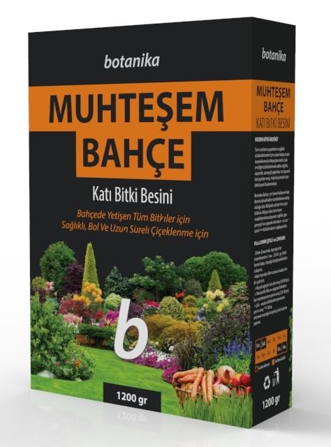 Botanika 5330 Genel Kullanım Bahçe Gübresi 1.2 kg