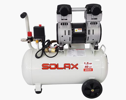 Solax EWS40 Süper Sessiz Yağsız Kompresör 40 Lt