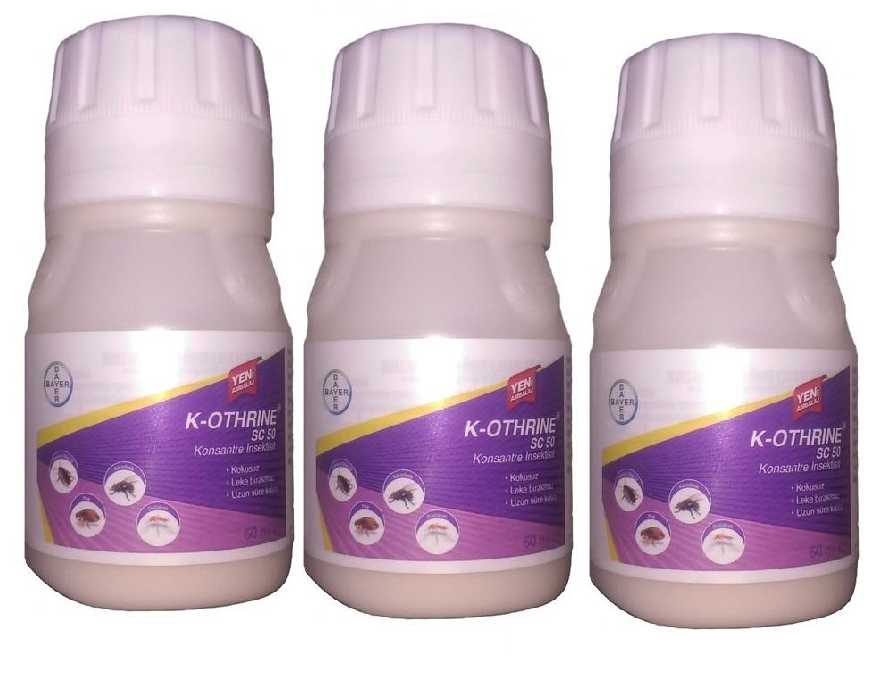 Bayer K-Othrine SC 50 Etkili Sivrisinek İlacı 3 adet