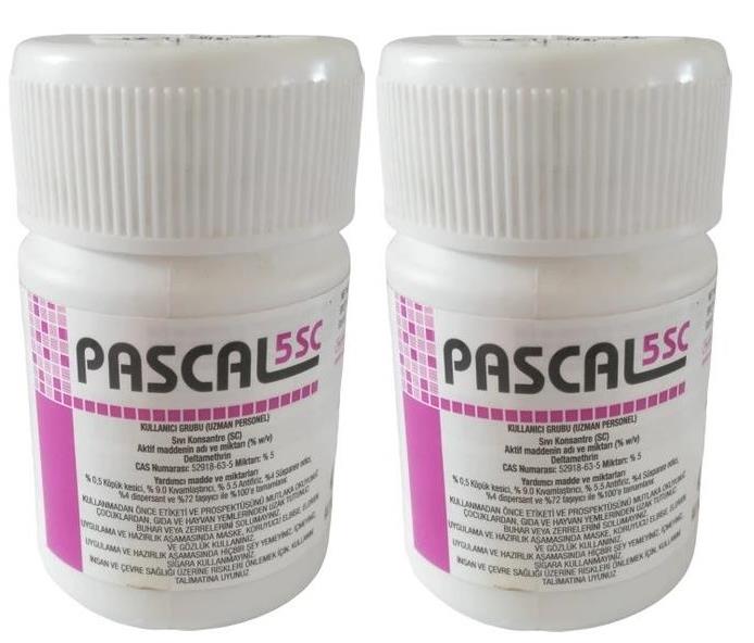 Pascal 5 SC Kokusuz Konsantre Haşere İlacı 50 ml 2 Adet