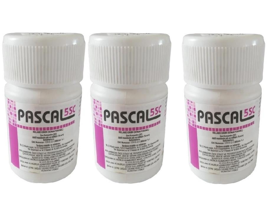 Pascal 5 SC Kokusuz Konsantre Haşere İlacı 50 ml 3 Adet