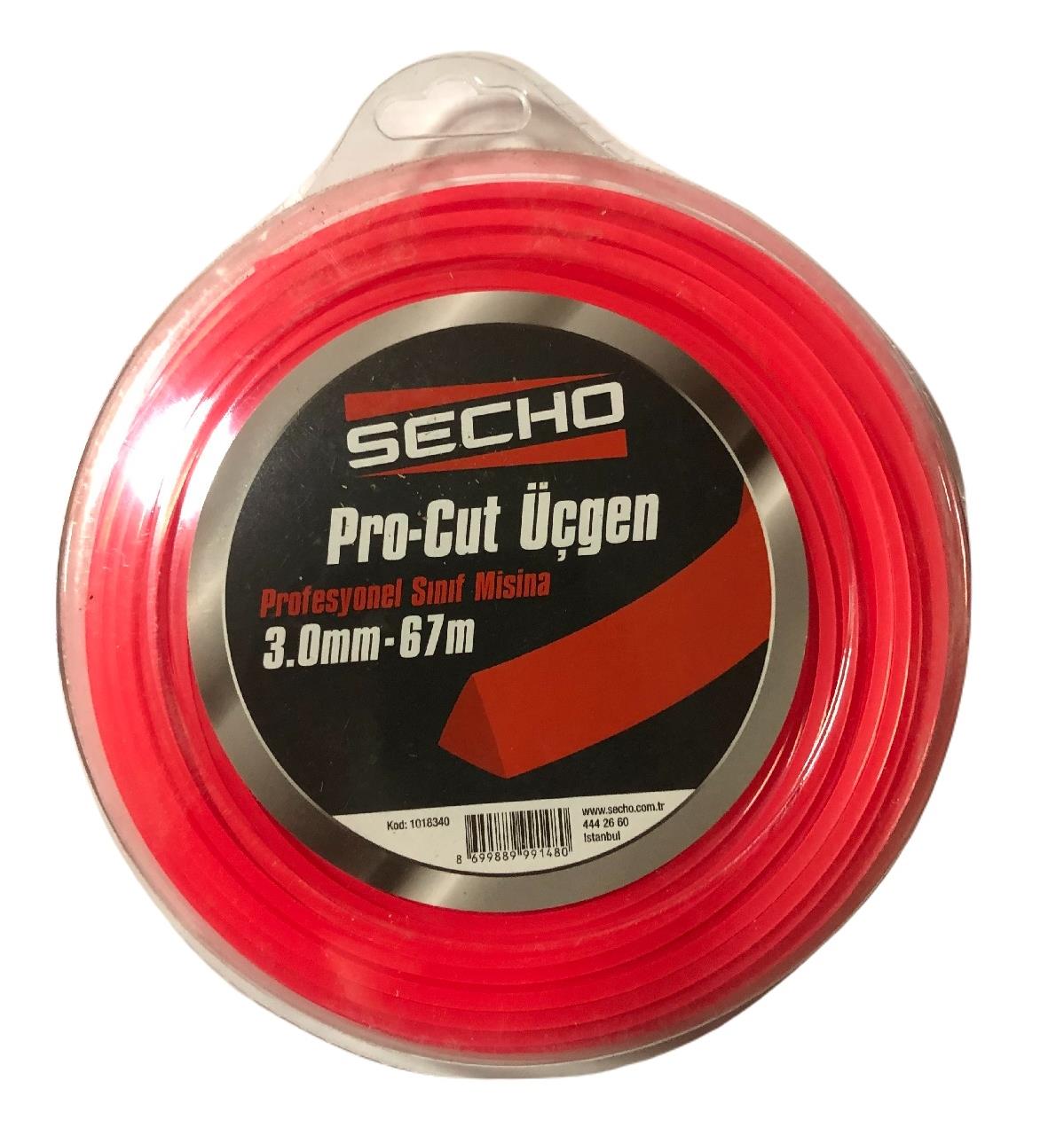 Secho Pro-Cut Üçgen Tırpan Misinası 3 mm 67 mt